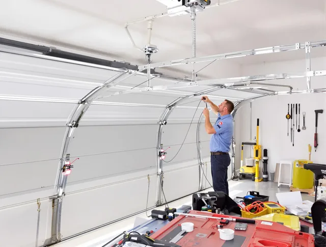 Garage door cable repair service by Bell Gardens Garage Door Repair in Bell Gardens