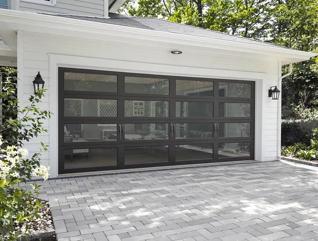 Bell Gardens Garage Door Repair design specialist presenting custom garage door options to Bell Gardens homeowner